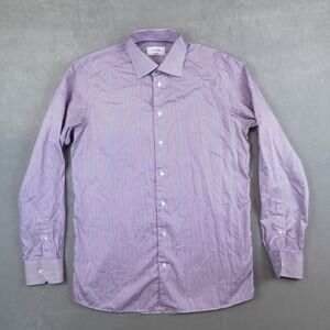 Eton Shirt Contemporary Mens 40-15 3/4 Dress Button Up Long Sleeve Striped